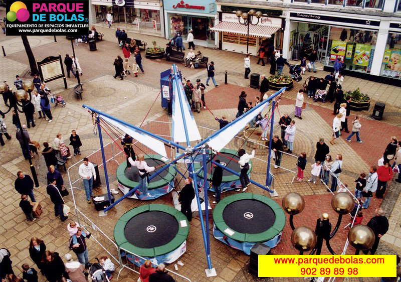 Jumper 4 trampolines CLASICO